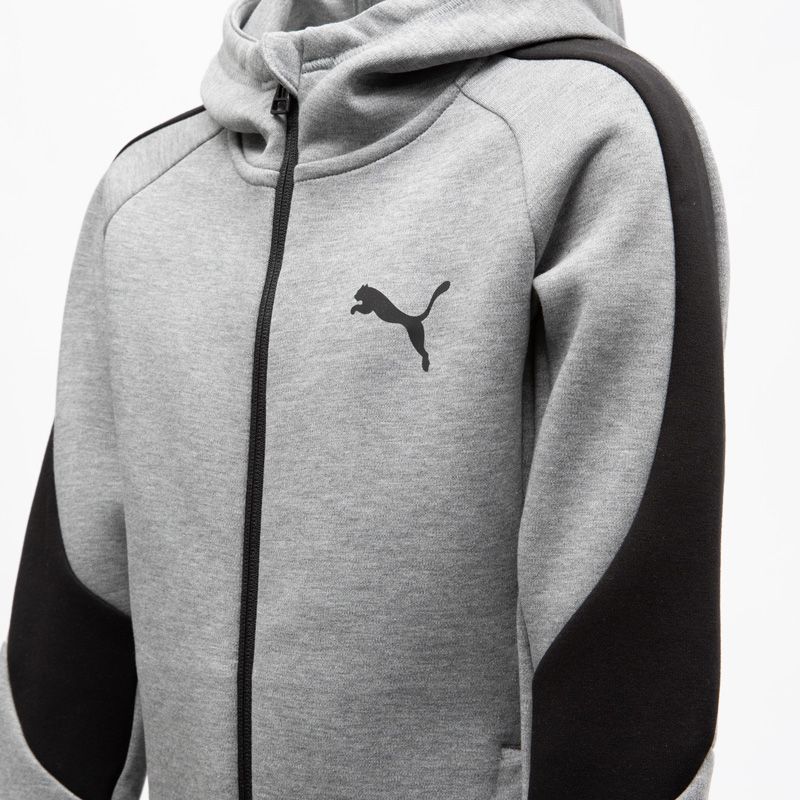 Veste a capuche black evostripe Enfant PUMA