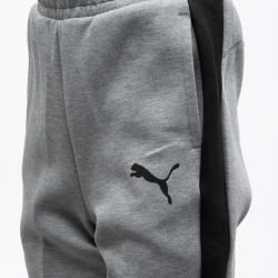 Bas de jogging medium gray heathe evostripe Enfant PUMA