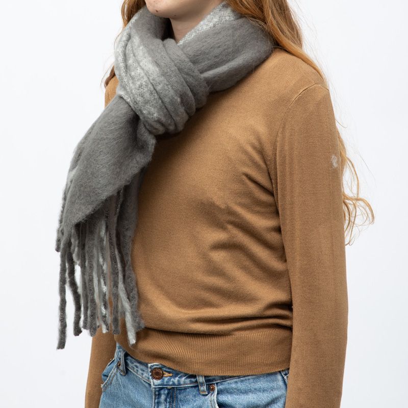 Echarpe noir blanc 50 x 190cm gp hh 252661 Femme GERARD PASQUIER