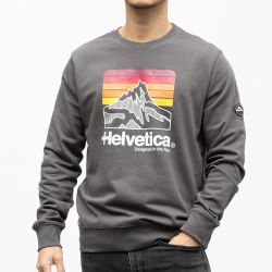Sweat kaki 06 monaco Homme HELVETICA