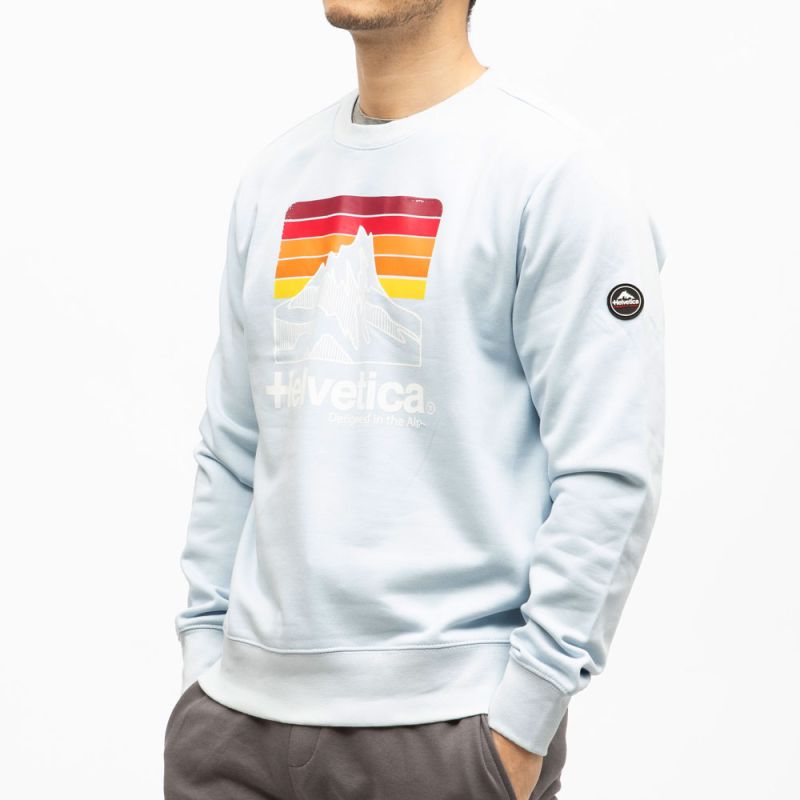 Sweat kaki 06 monaco Homme HELVETICA