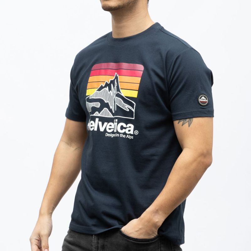 Tee shirt mc dark grey 14 monaco Homme HELVETICA