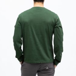 Tee shirt ml kaki 13 monaco Homme HELVETICA