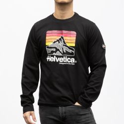 Tee shirt ml kaki 13 monaco Homme HELVETICA