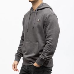 Sweat a capuche kaki 07 gaia Homme HELVETICA