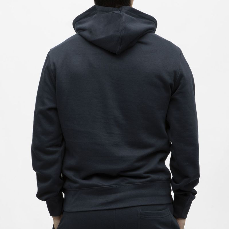 Sweat a capuche kaki 07 gaia Homme HELVETICA