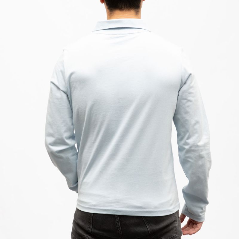 Polo ml kaki 15 gaia Homme HELVETICA