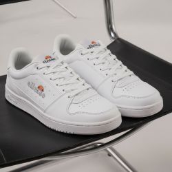 Baskets de ville basses à lacets blancs Homme ELLESSE