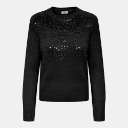 Pull black jdyamina sequin 15359708 4428 Femme JDY