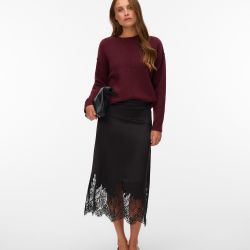 Pull vmbesti syrah 10331558 4355 Femme VERO MODA