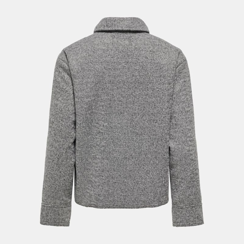 Veste onlsanne medium grey melange 15358870 4440 Femme ONLY