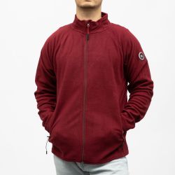 Polaire zippee black paul Homme PANAME BROTHERS