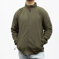 Polaire zippee black paul Homme PANAME BROTHERS