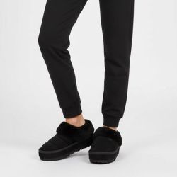 Mule à enfiler Pola doublure fausse fourrure Femme BURTON OF LONDON