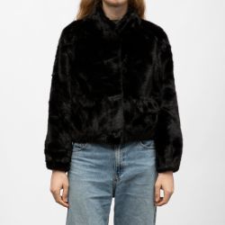 Manteau fourrure black h25bina f Femme GOLD AND SILVER