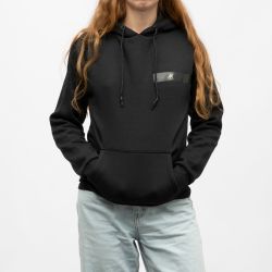 Sweat a capuche black Femme US GRAND POLO