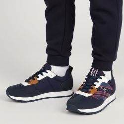 Baskets foster cross b suédine à lacets Enfant PEPE JEANS