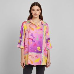 Blouse à motif manches 3/4 Femme HOLLY AND JOEY