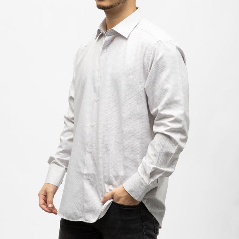 Bill00 chemise coton poly blanc - sergÉ Homme BILL TORNADE