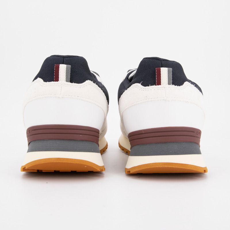 BASKET NAVY-WHITE-BURGUNDY TRAVIS MAIN 141 25AW T40/46