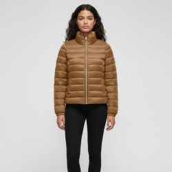 Doudoune zippée col montant à longues manches Femme ONLY