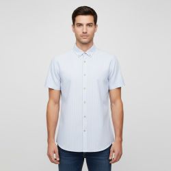 Chemisette à rayures summer coton Homme JACK & JONES
