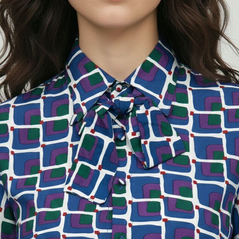 Chemise multico graphique malijai Femme LES TROPEZIENNES PAR M.BELARBI