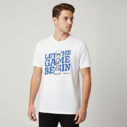 Tee shirt sully Let's the game begin Homme JACK & JONES