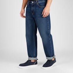 Baskets bateau mediaval à lacets semelle blancheHomme US POLO