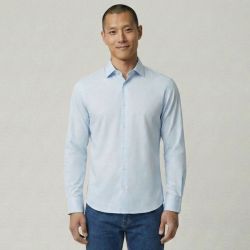 Chemise unie black umb001 reg Homme UMBERTO