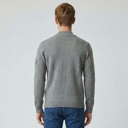 Cardigan zippenmrh3523dred Homme NEW MAN