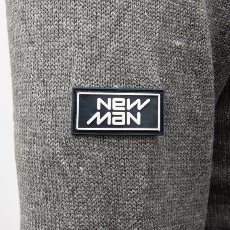 Cardigan zippenmrh3523dred Homme NEW MAN