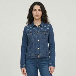Veste denim bleu baine Femme LES TROPEZIENNES PAR M.BELARBI