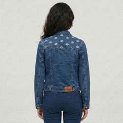 Veste denim bleu baine Femme LES TROPEZIENNES PAR M.BELARBI