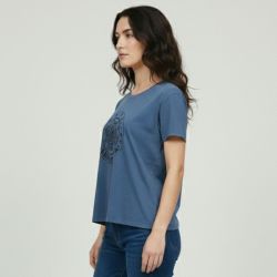 Tee shirt mc oxford bayoub Femme LES TROPEZIENNES PAR M.BELARBI