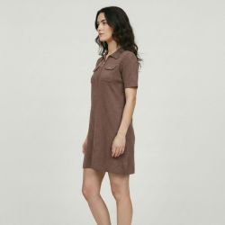 Robe col polo astrakan meandre Femme LES TROPEZIENNES PAR M.BELARBI