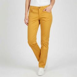 Pantalon en toile droit Femme HAPPY