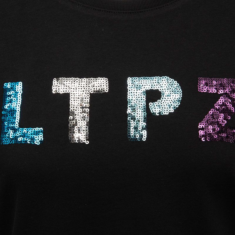 Tee shirt noir brillann Femme LES TROPEZIENNES PAR M.BELARBI