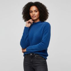 Pull Jola manches longues en maille avec col haut ann drop Femme JDY