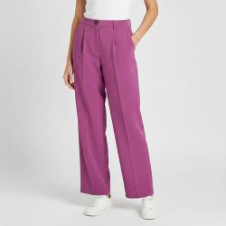 Pantalon de tailleur regular violine Femme VILA