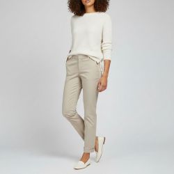 Pantalon chino beige Femme ONLY
