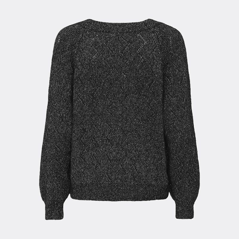 Pull col v black jdyaspen life 15359750 4428 Femme JDY