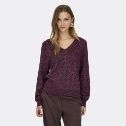 Pull col v black jdyaspen life 15359750 4428 Femme JDY