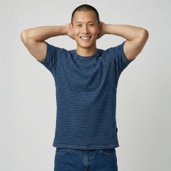 Tee shirt navy/blue tr43ghv6d7 Homme IMPERIAL