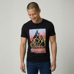 Tee shirt nero t4441m203 Homme IMPERIAL