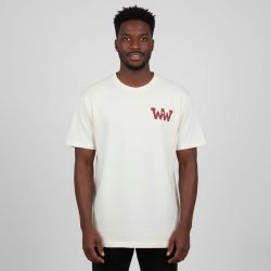 Tee shirt coton col rond avec logo imprimé Homme WHEELS AND WAVES