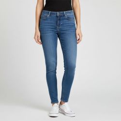 Jean coton stretch slim denim christa Femme VERO MODA