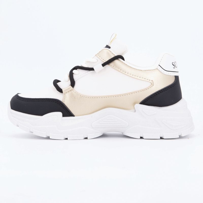 Baskets semelle épaisse à lacets avec logo Femme SCOTT