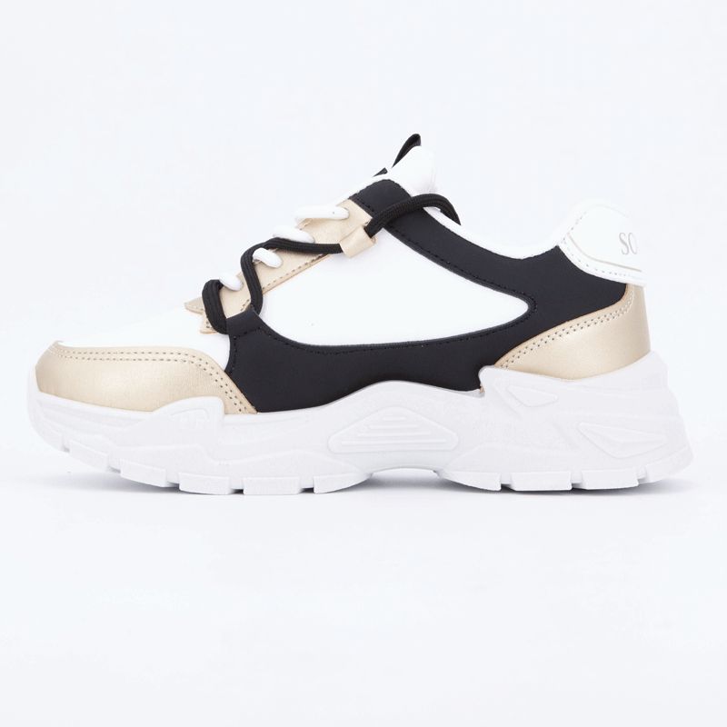 Baskets semelle épaisse à lacets avec logo Femme SCOTT