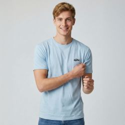 Tee shirt mc col rond slomo/shlomo Homme KAPORAL